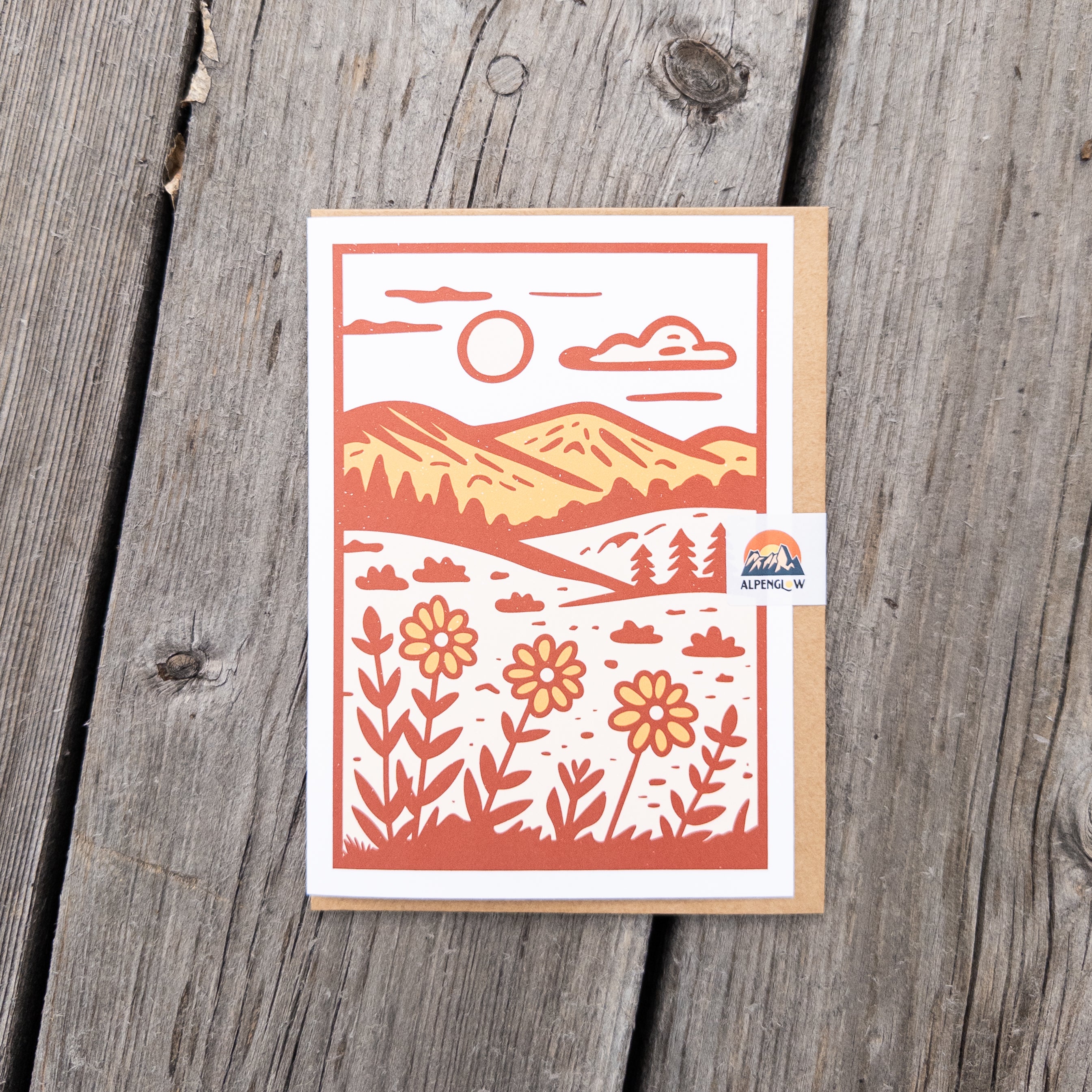 Mountain Meadow Art Card