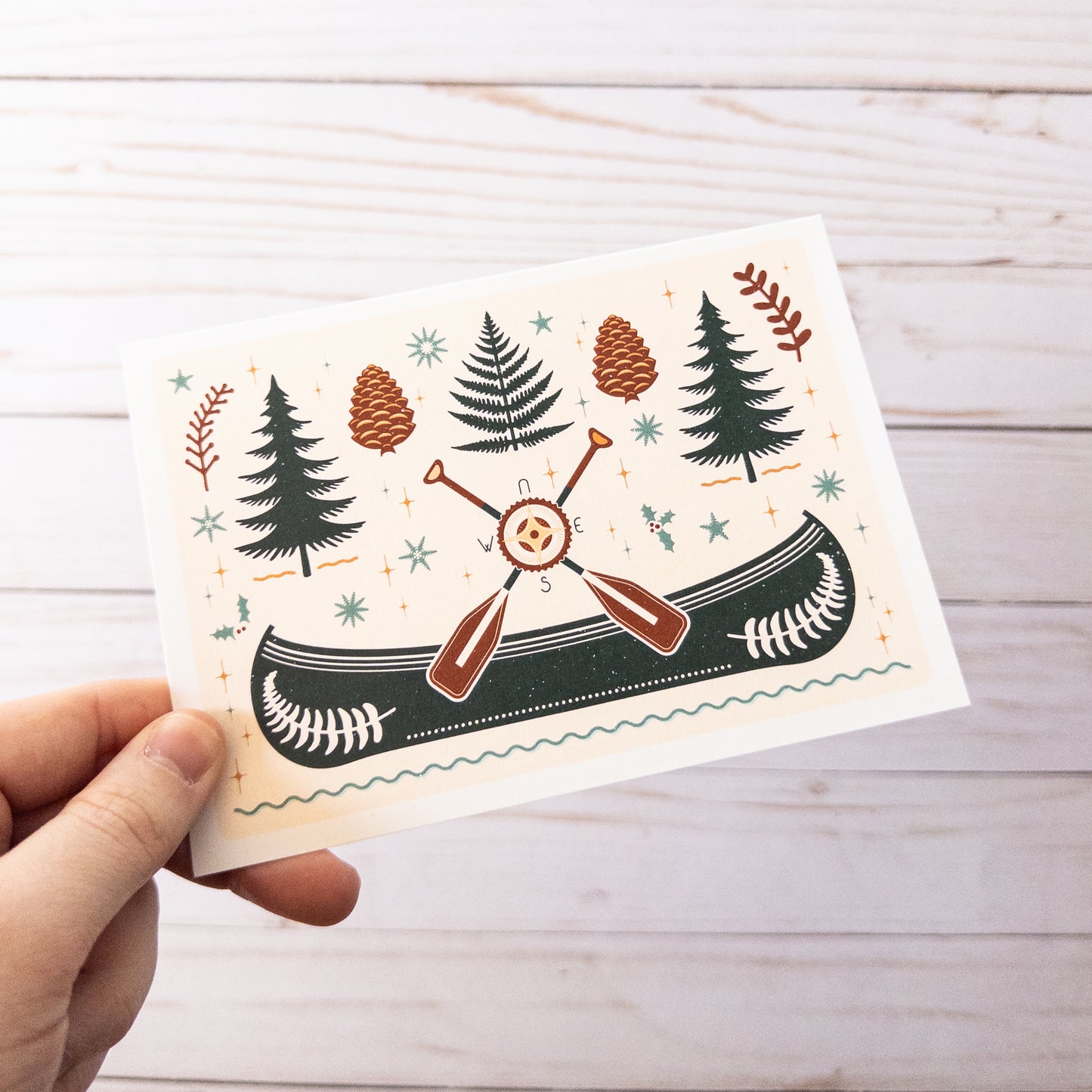 Winter Adventure Art Card