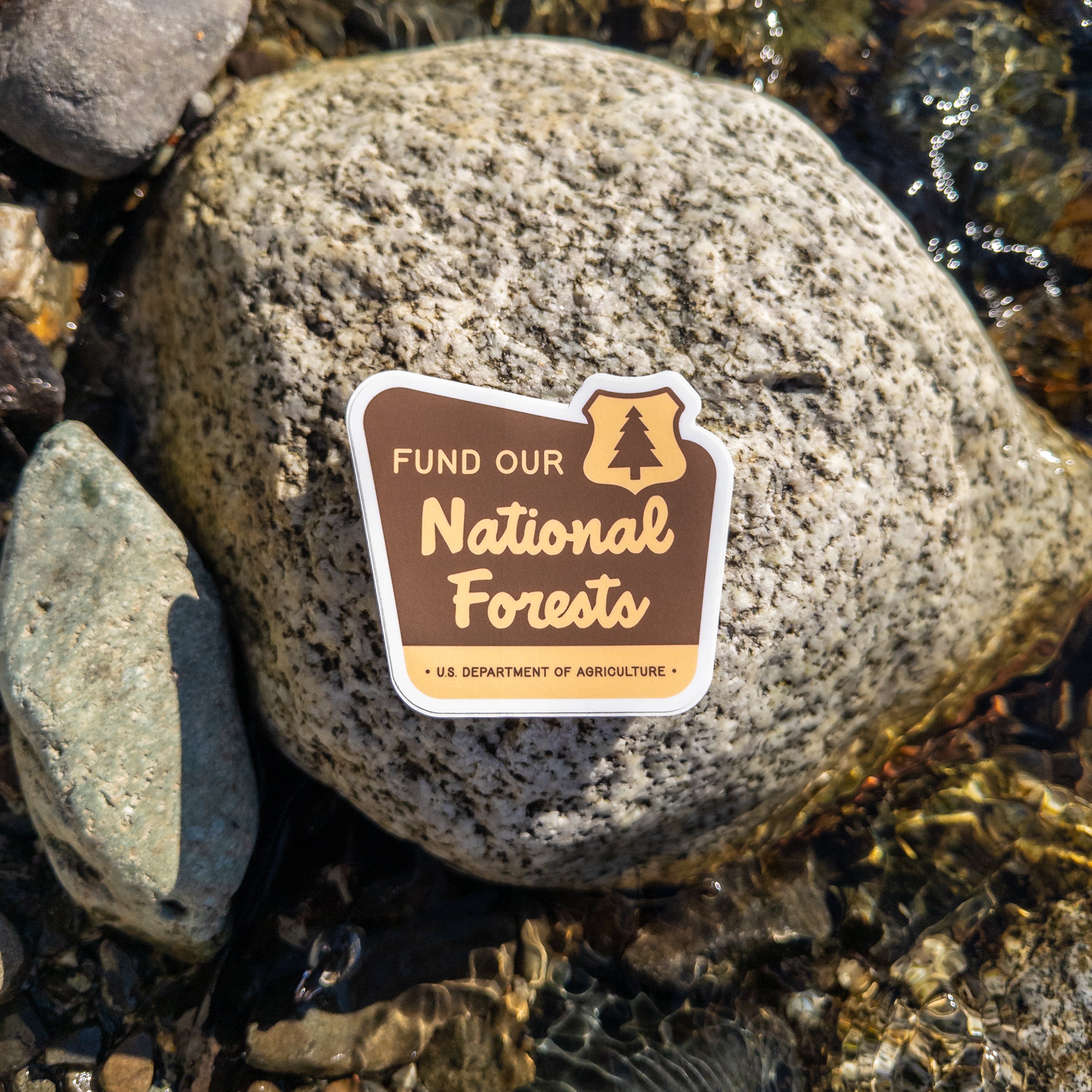 Fund Our National Forests Sticker (v1)