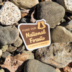 Fund Our National Forests Sticker (v1)