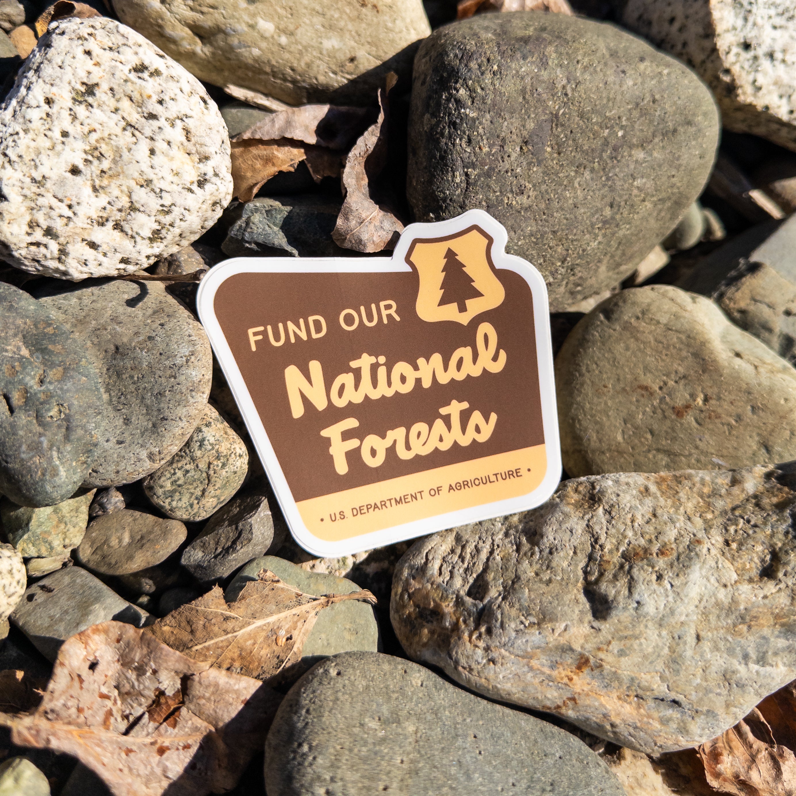 Fund Our National Forests Sticker (v1)