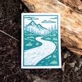 Highland Stream Art Card
