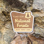Fund Our National Forests Sticker