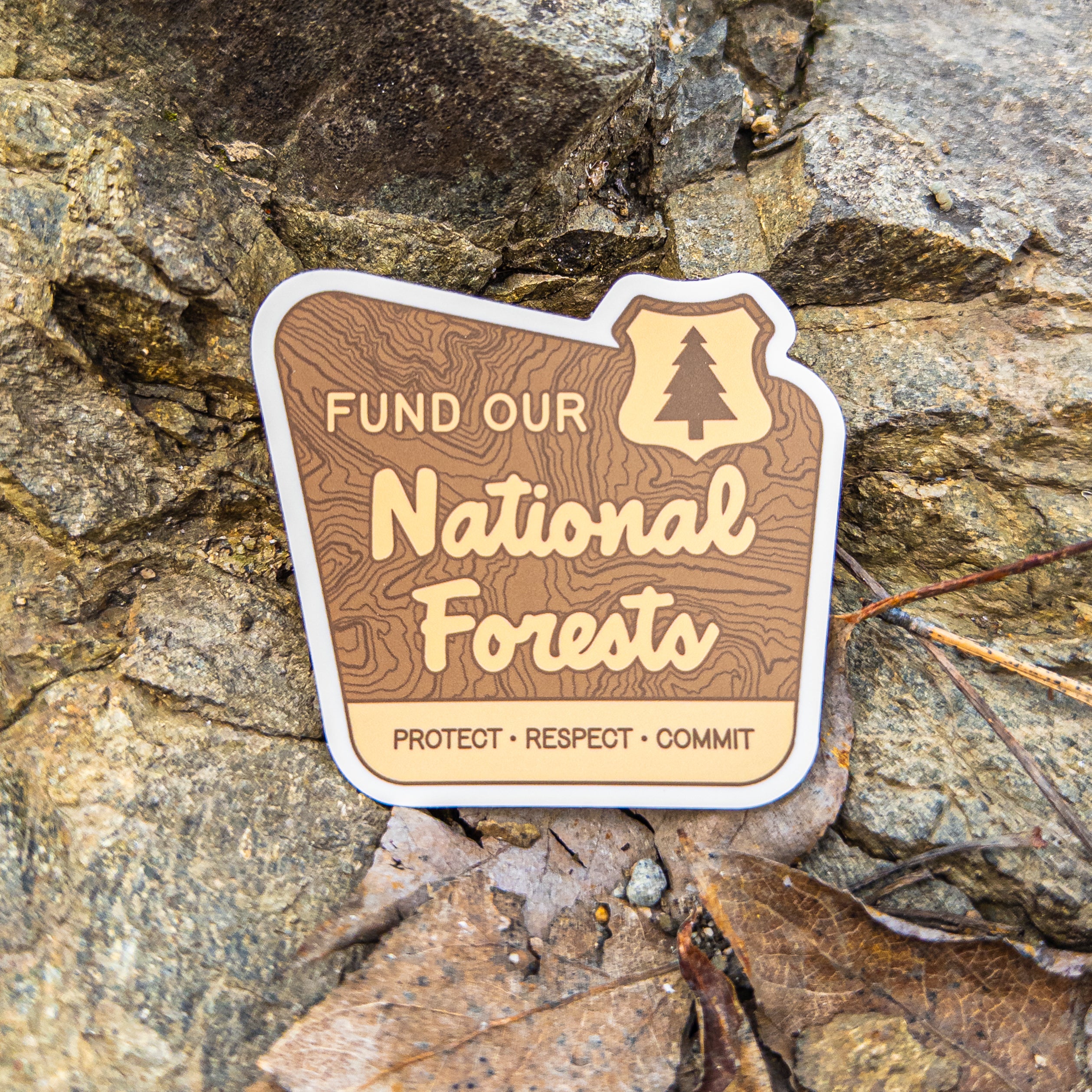 Fund Our National Forests Sticker