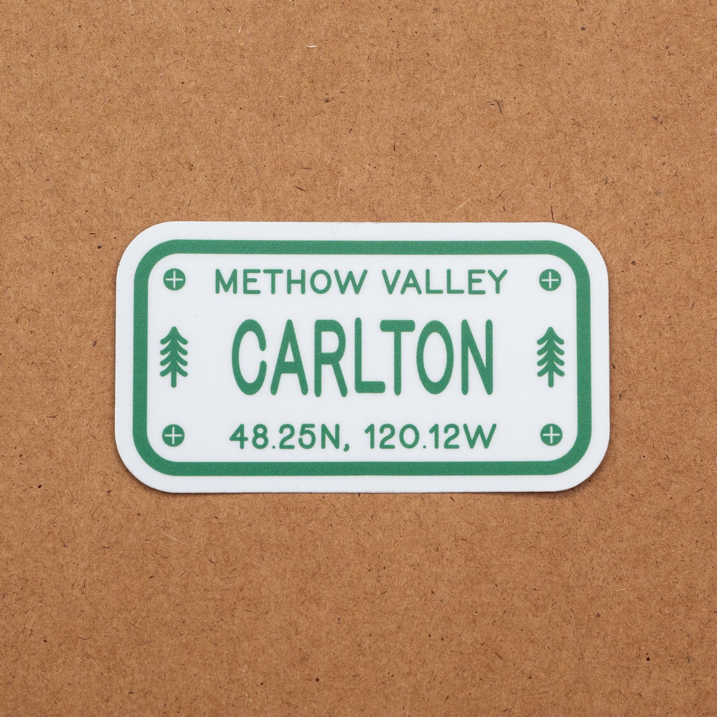 Carlton License Plate Sticker