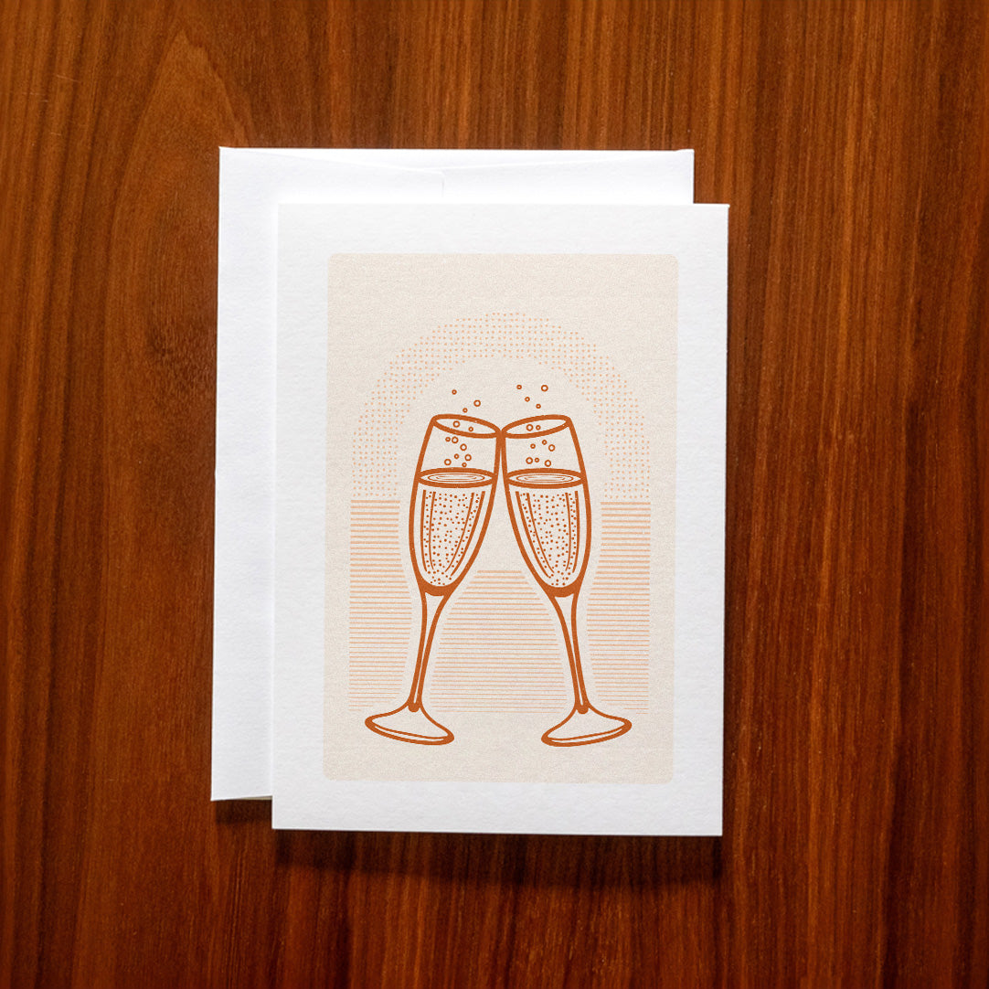 Bubbly Celebration Art Card