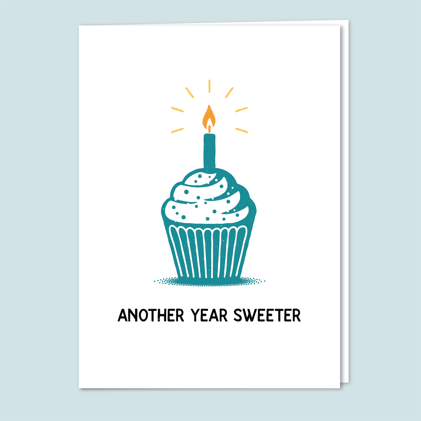 Cupcake Birthday Greeting Card