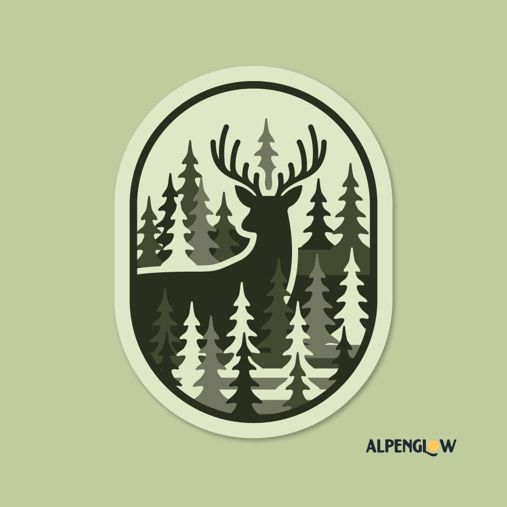 Deer Buck Sticker