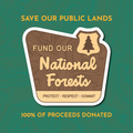 Fund Our National Forests Sticker