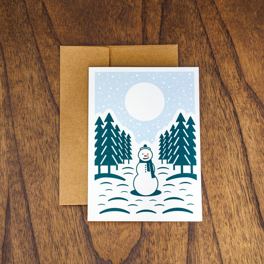 Frosty Friend Art Card