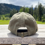 Alpenglow Embroidered Patch Dad Hat (Sage)