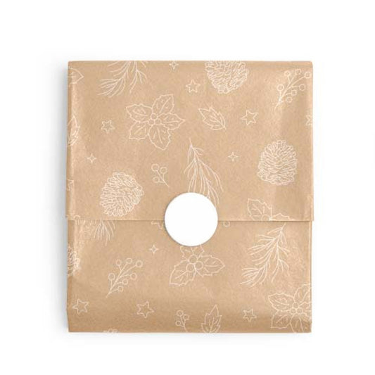 Holiday Print Kraft Tissue Paper, 20" x 30" Sheets (Pack of 48)