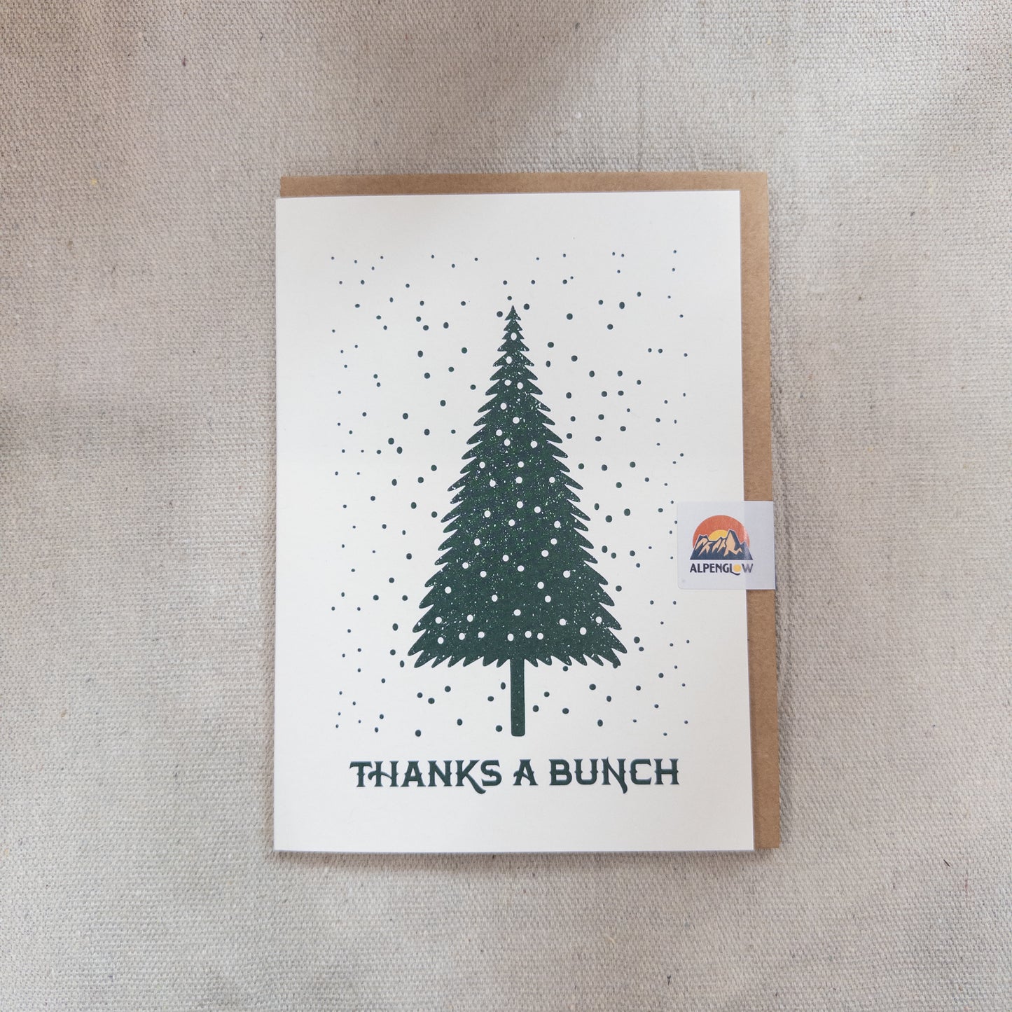 Holiday Tree Thank You Card