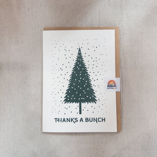 Holiday Tree Thank You Card