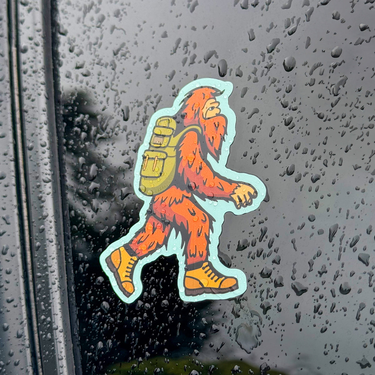 Squatchlet Sticker Squatch Hiker Sticker – Alpenglow