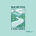 Highland Stream North Cascades Sticker