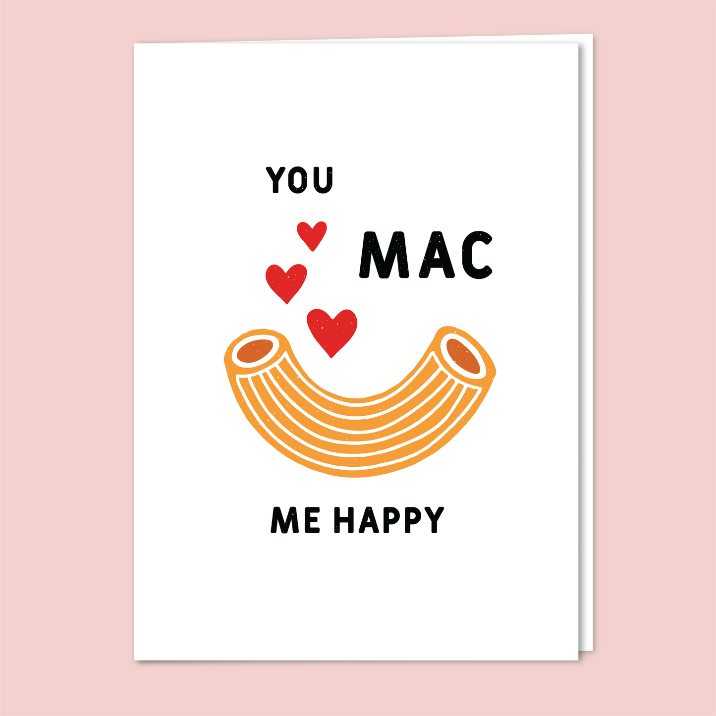 Mac Me Happy Greeting Card