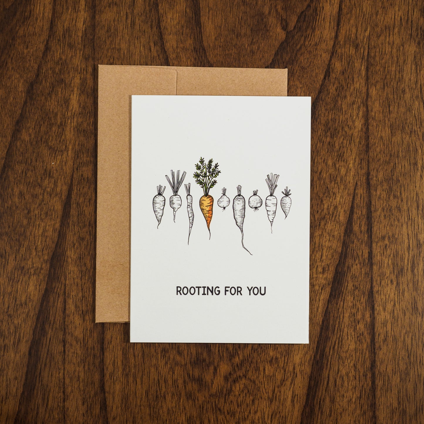 Rooting for You Greeting Card