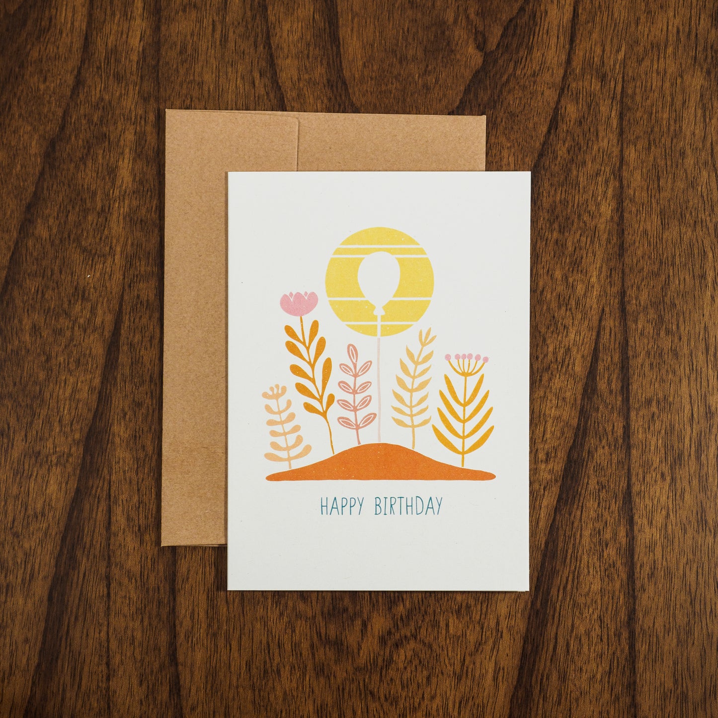 Wildflower Birthday Card