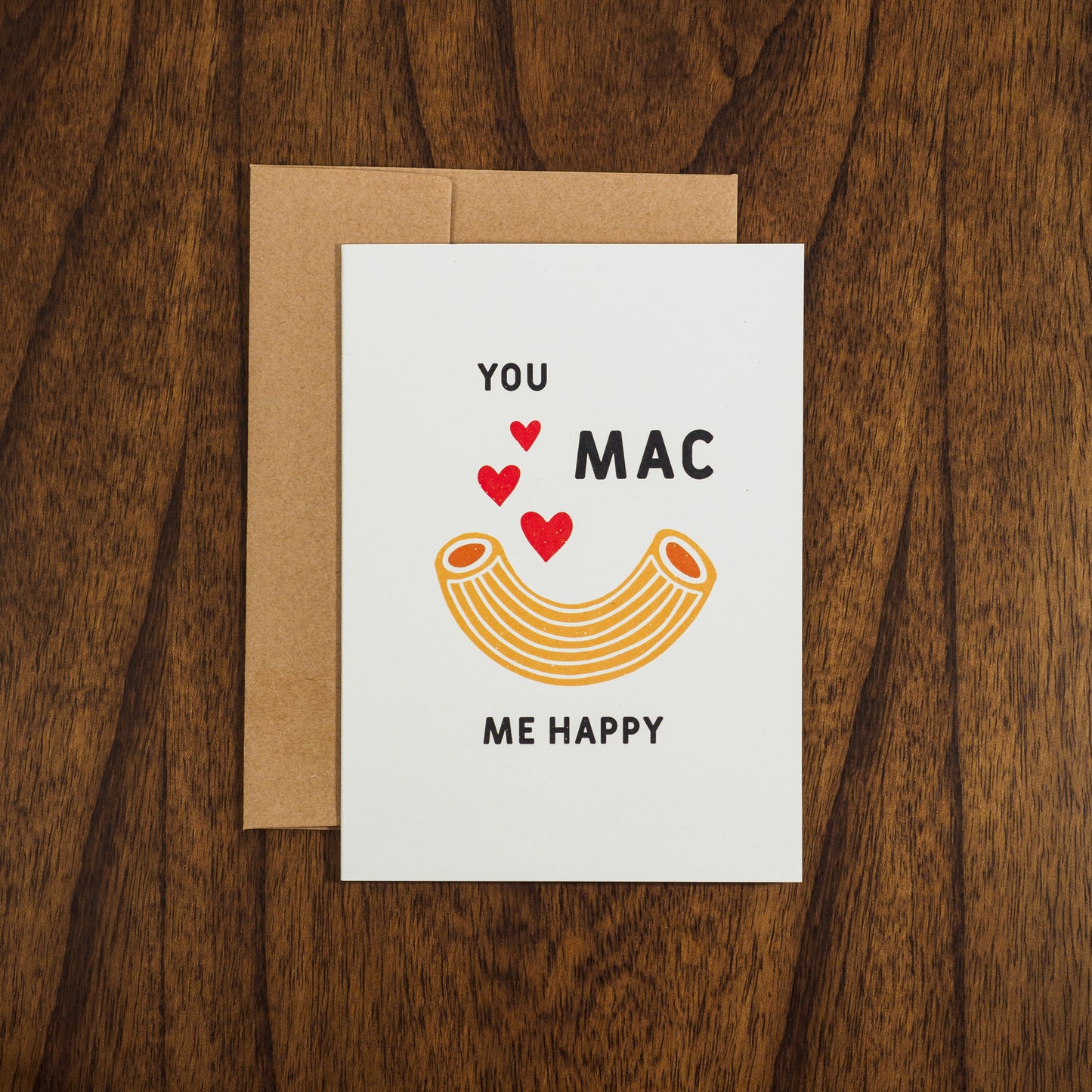 Mac Me Happy Greeting Card