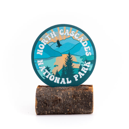 North Cascades Lake Diablo Sticker