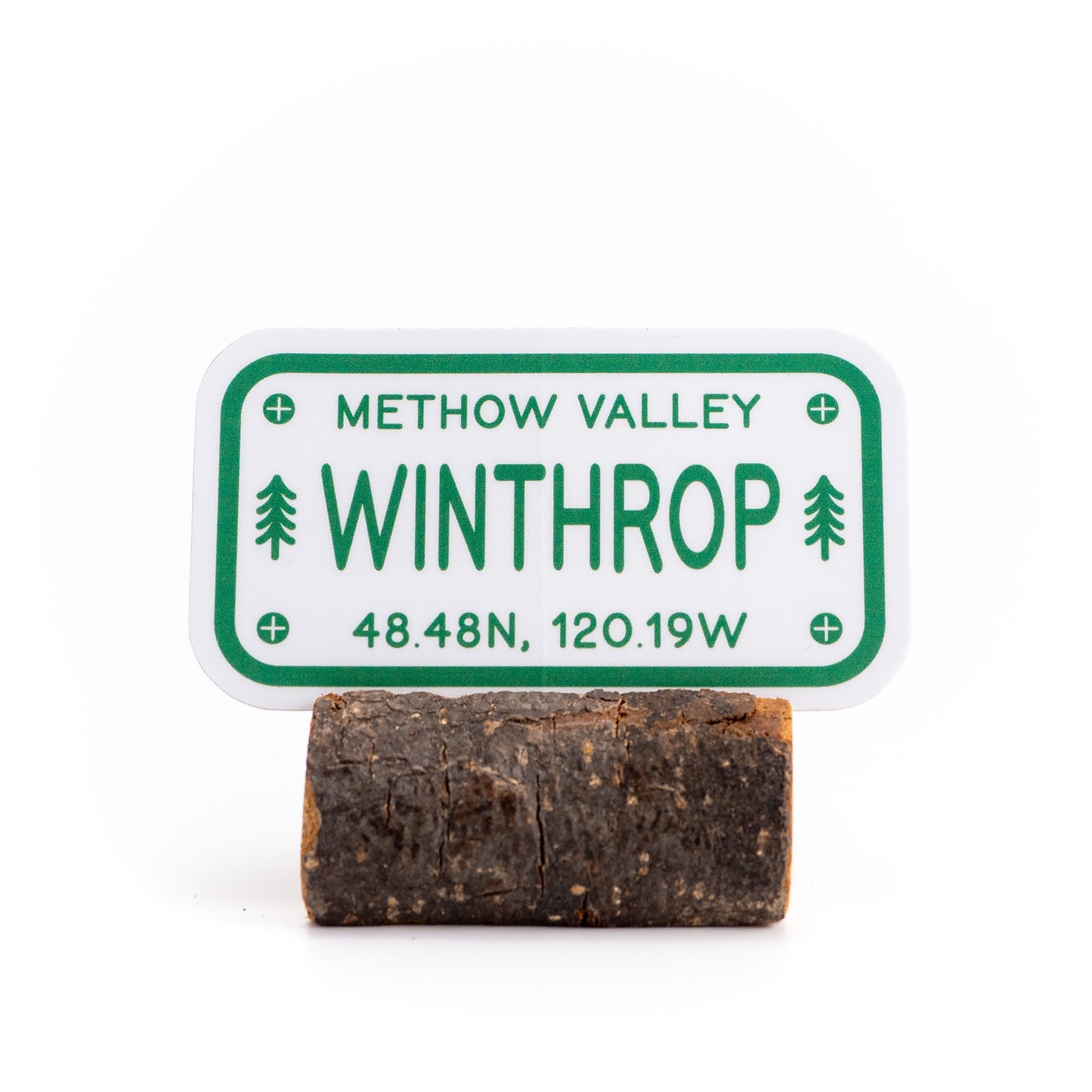 Winthrop License Plate Sticker