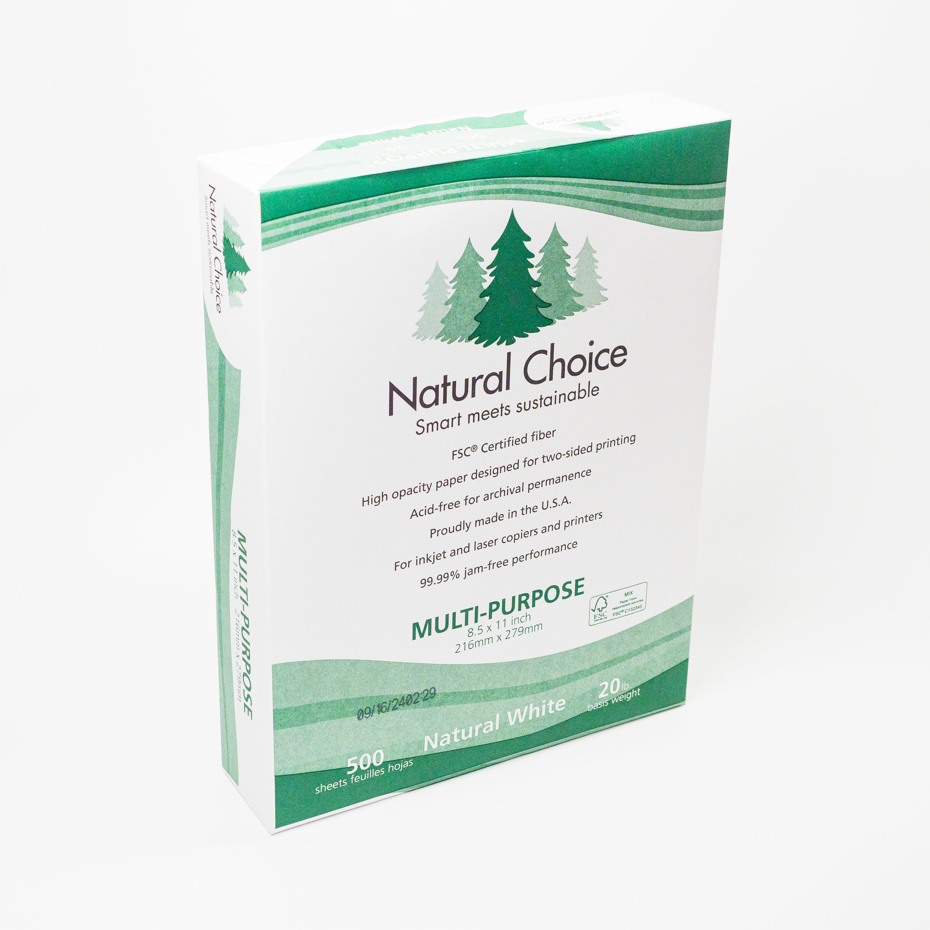 Natural Choice Sustainable Printer Paper
