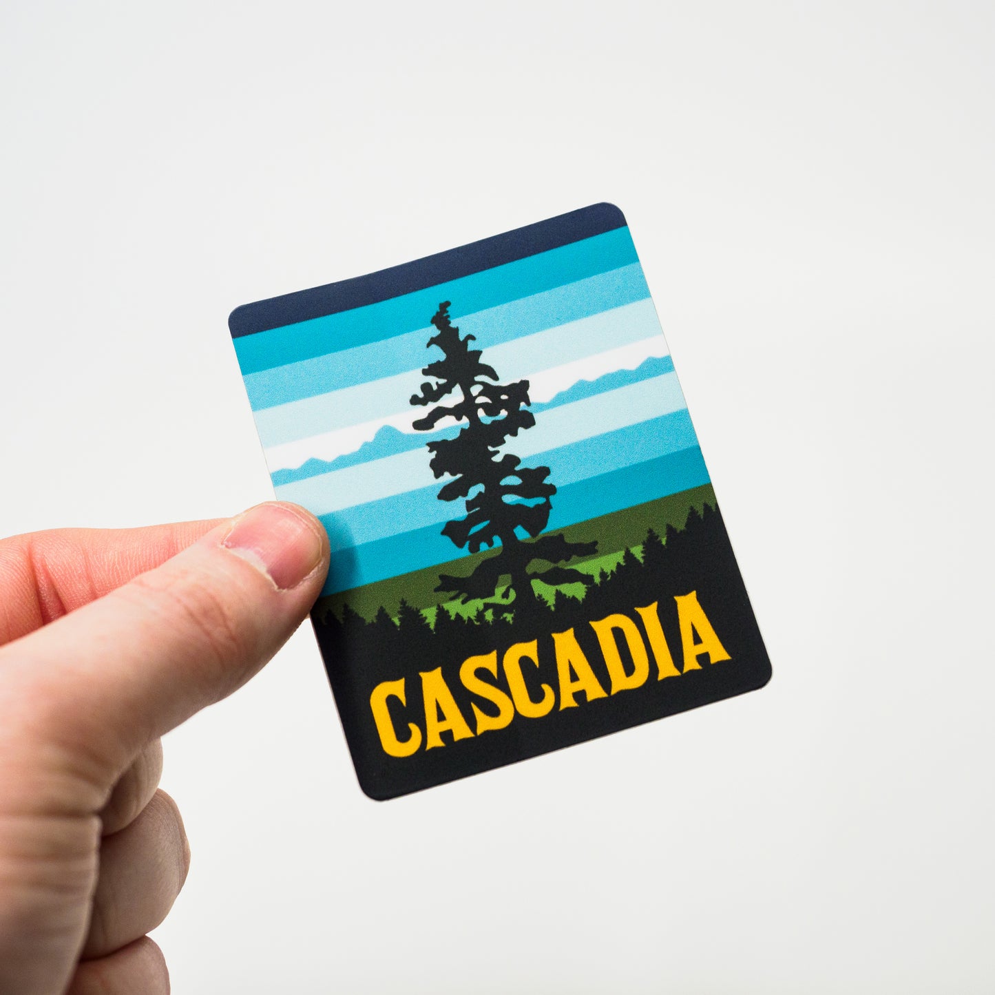 Cascadia Sticker