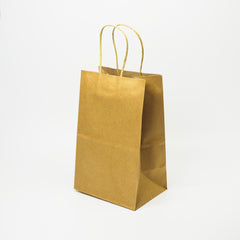 Kraft Retail Gift Bags - Extra Small (Pack of 10)