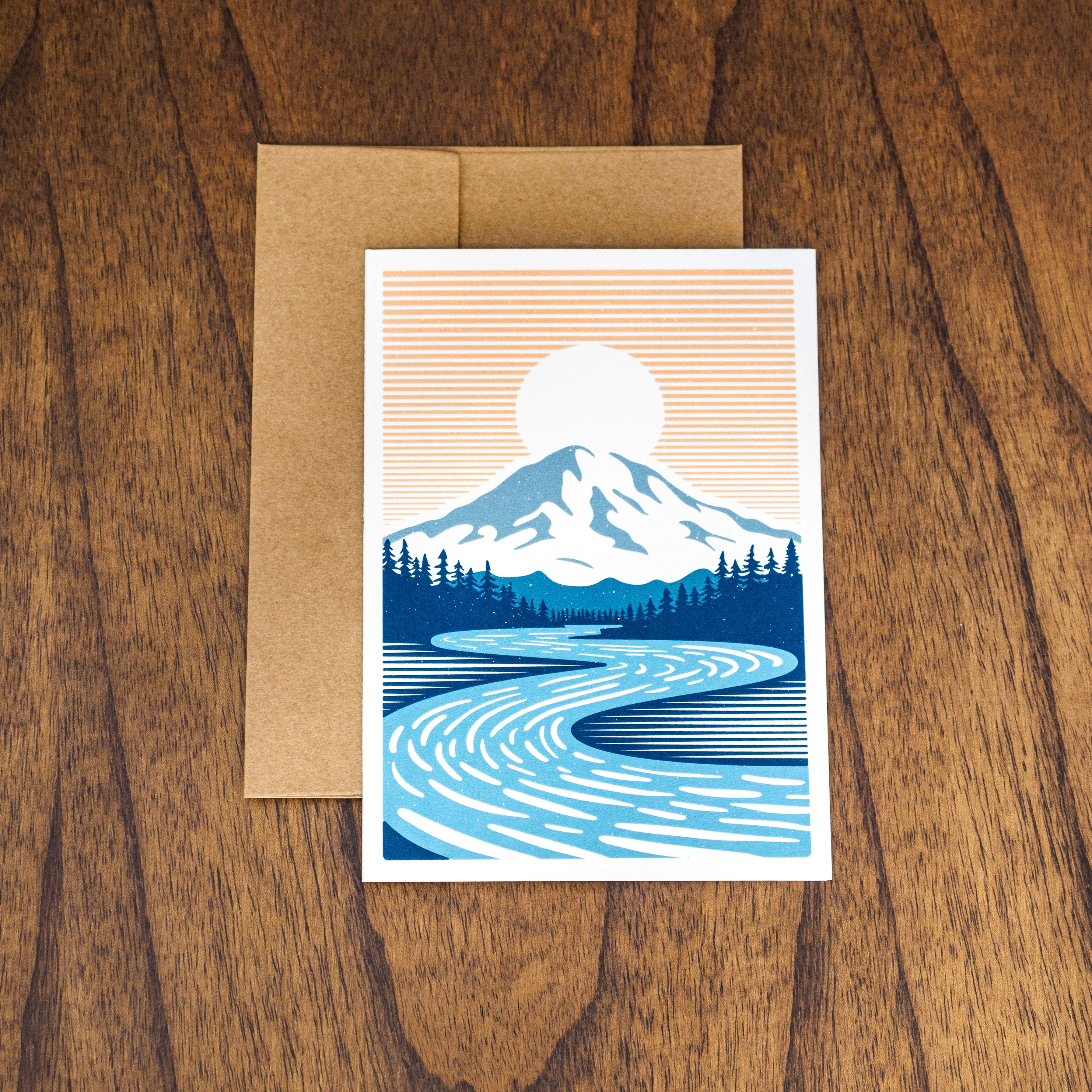 River to Rainier Art Card