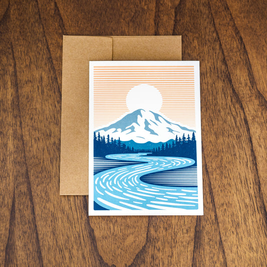 River to Rainier Art Card