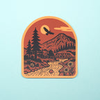 Western River Sticker
