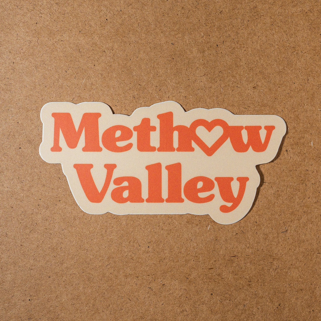 Methow Valley Heart Sticker
