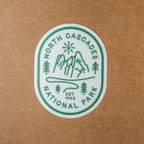 North Cascades Liberty Bell Sticker