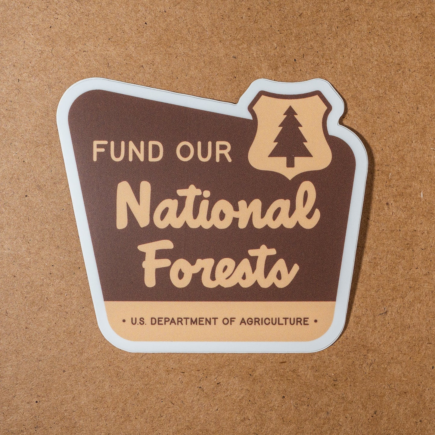 Fund Our National Forests Sticker